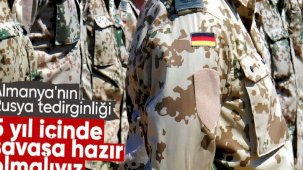 Almanya Genelkurmay Başkanı Breuer: 5 yıl içinde savaşa hazır hale gelmeliyiz