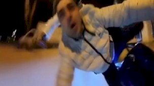 Arkadaşına verdiği motosikletiyle kaza yaptı