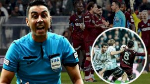 Beşiktaş - Trabzonspor maçında Arda Kardeşler'in 'devam' kararı doğru mu? Eski hakem canlı yayında patladı: Sinirlenmek istemiyorum!
