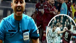 Beşiktaş-Trabzonspor maçında penaltı pozisyonu tartışma yarattı! Eski hakem canlı yayında patladı: Sinirlenmek istemiyorum!
