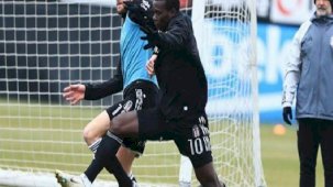 Beşiktaş'ta Vincent Aboubakar takımla çalıştı!
