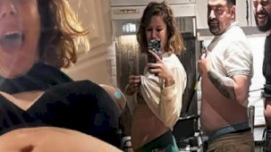 Burcu Biricik'ten eğlenceli hamilelik pozları: Saçmasapan bir seri