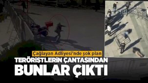 Çağlayan saldırısında teröristlerin çantasından bunlar çıktı