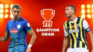 Çaykur Rizespor-Fenerbahçe maçı Tek Maç, Canlı Bahis, Canlı Sohbet ve 'Şampiyon Oran' seçenekleriyle Misli'de