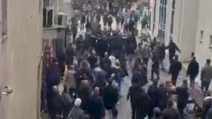 CHP Hopa seçim bürosunda yumruklu kavga