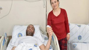 Diyarbakır'da Sevgililer Günü hediyesiyle yaşama tutundu: Eşi böbreğini verdi