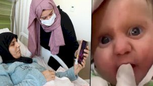 Enkazdan 128 saat sonra çıkarılmıştı! 'Mucize bebek' Vatin yine annesinden ayrıldı