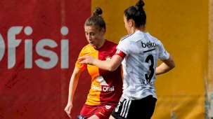Galatasaray Kadın Futbol Takımı, Beşiktaş'ı iki golle yıktı