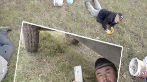 Görünce traktörün altına girdi: İlk köylülere saldırıyorlar