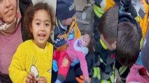 Hatice enkazdan 3 saatte minik kızı 72 saat sonra çıkarıldı