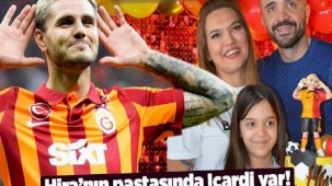 Hira'nın yaş günü pastasında Mauro Icardi var!