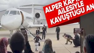 İlk Türk astronot Alper Gezeravcı'nın ailesiyle kavuşma anı!