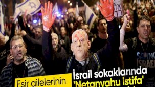 İsrail'de Binyamin Netanyahu karşıtı gösteriler düzenledi