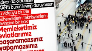 KAAN'ın ilk uçuşunun ardından eserlerine koşan mühendisler