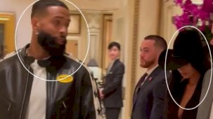 Kim Kardashian ve Odell Beckham Jr. ilk kez otele giriş yaparken görüntülendi!