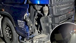 Manisa'da feci kaza! Alkollü TIR sürücüsü 