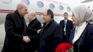 Meclis Başkanı Kurtulmuş Azerbaycan'da