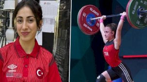 Milli halterciler Cansu Bektaş ve Gamze Altun'dan altın madalya