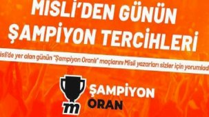 Misli'den Günün Şampiyon Tercihleri
