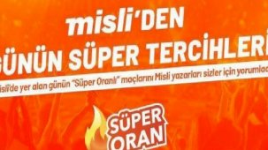 Misli'den günün şampiyon tercihleri