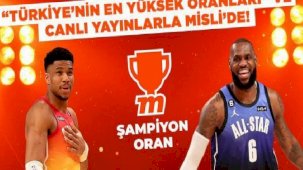 NBA’in en iyileri All-Star’da sahne alıyor… Dev maç “Türkiye’nin En Yüksek Oranları” ve canlı yayınlarla Misli’de!