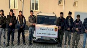 Osmaniye’de göçmen operasyonu