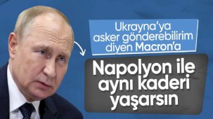 Putin'den Macron'a 'Napolyon' hatırlatması: Sonun aynı olur