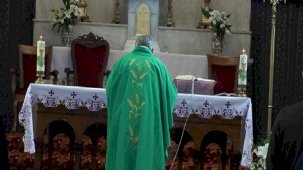 Santa Maria Kilisesi'nde saldırı sonrası ilk Pazar ayini yapıldı