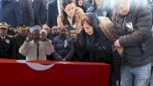 Şehit pilotlara veda! Cumhurbaşkanı Erdoğan'dan ailelere taziye