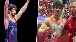 Selçuk Can ve Alperen Berber, Avrupa Grekoromen Güreş Şampiyonası'nda finalde!