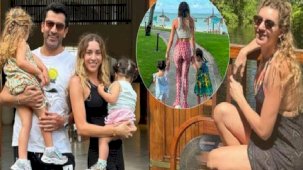 Sinem Kobal'ın ailece gittiği Mauritius tatilinden kareler!