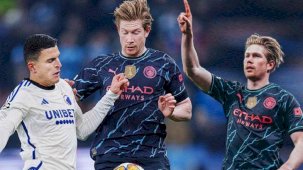 SON DAKİKA | Şampiyonlar Ligi'nde Kevin De Bruyne'nin gecesi! Rekor kırdı