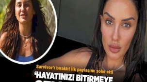 Survivor'ı bırakan Sahra Işık'ın ilk paylaşımı olay oldu! 'Hayatınızı bitirmeye geliyorum'