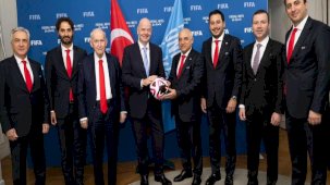 TFF'den FIFA Başkanı Gianni Infantino'ya ziyaret