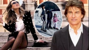 Tom Curise model aşkından ayrıldı! 'Birkaç gün önce çocuklarıyla tanışmıştı'