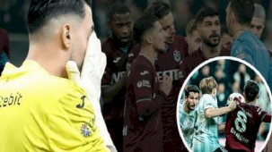 Trabzonspor'da Egemen Korkmaz ve Uğurcan Çakır çok sinirlendi! Beşiktaş maçında Arda Kardeşler'e penaltı tepkisi