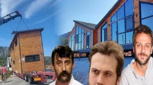 Ünlü oyuncuların tiny house hayali belediyeye takıldı! Evler kaldırıldı