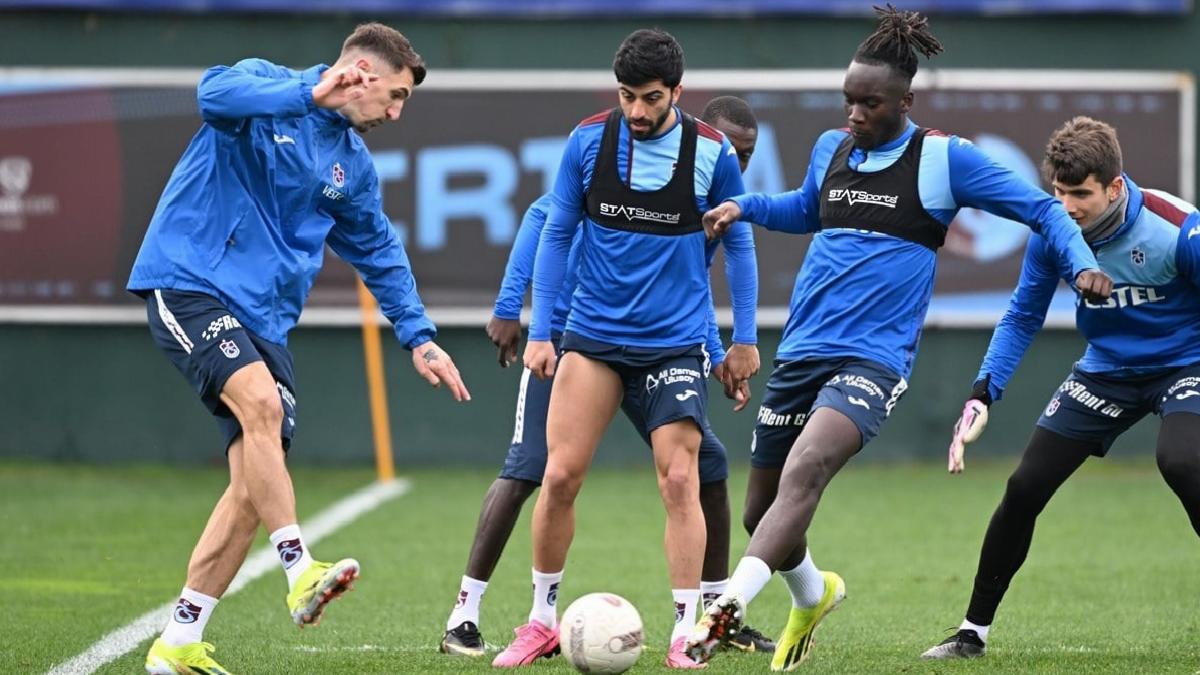 Trabzonspor, Adana Demirspor maçı hazırlıklarını sürdürdü