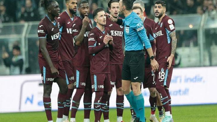 Trabzonspor'dan Beşiktaş maçı sonrası hakem ve VAR'a sert tepki!