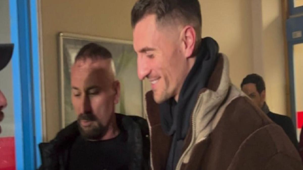 Trabzonspor'un yeni transferi Thomas Meunier, imza için geldi