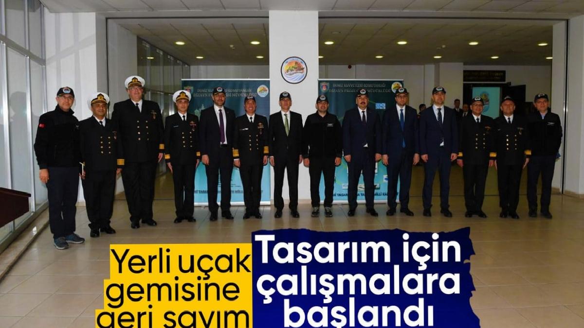 Yerli uçak gemisine adım adım: Tasarım için çalışmalar başladı