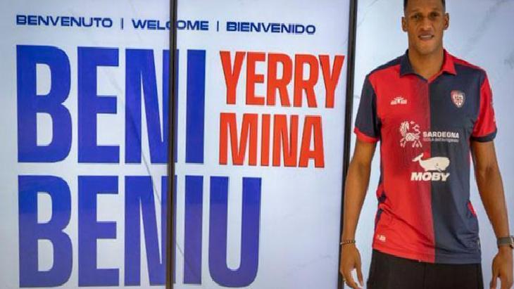 Yerry Mina, Cagliari ile sözleşme imzaladı!