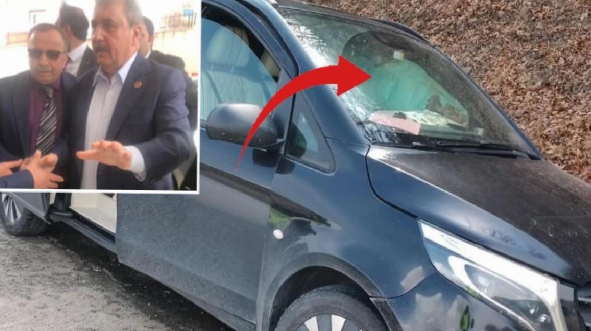 BBP lideri Destici'nin trafik kazası geçirdiği yerden ilk görüntüler