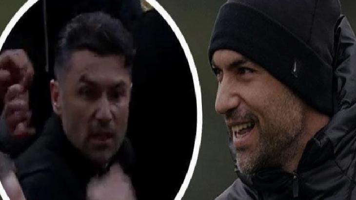 Burak Yılmaz çılgına döndü! Tribünle tartıştı, kırmızı gördü