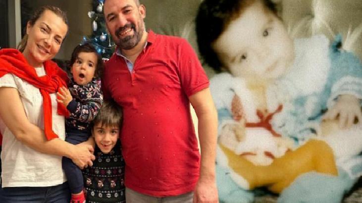 Burcu Kara çocukluğuna döndü! 'Mutlu yıllar küçük kız'