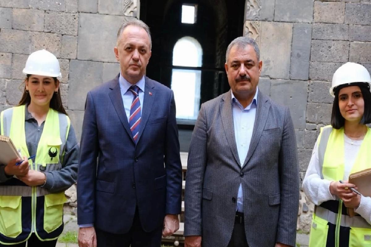 Diyarbakır'da tarihi surlar ve kilise restorasyonu incelemesi