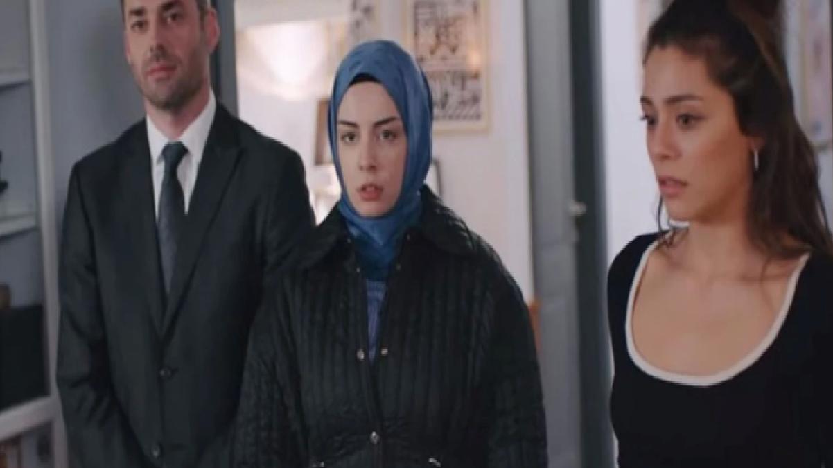 Kızılcık Şerbeti'ne damga vuran sahne! Çimen yasak aşkıyla imam nikahı kıyıp tesettüre girdi