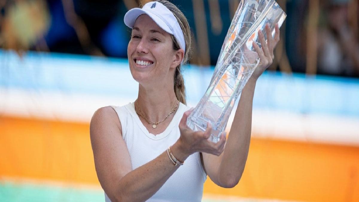 Miami Açık'ta tek kadınlar şampiyonu Danielle Collins oldu