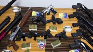 75 ilde silah kaçakçılarına operasyon: 1031 şüpheli hakkında işlem yapıldı