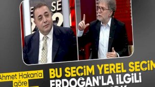 Ahmet Hakan: Vatandaş 'Bu yerel seçim, Erdoğan'la ilgili değil' dedi